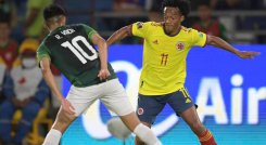 or acumulación de tarjetas, Cuadrado fue desconvocado de la Selección Colombia