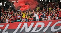Hinchas del Cúcuta Deportivo. Foto: La Opinión 