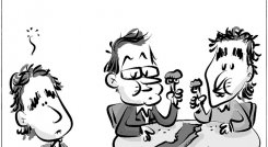 Caricatura @yeyonet