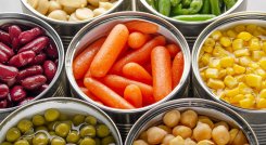 Donaciones de alimentos.