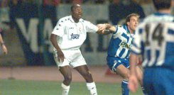 Freddy Rincón,  leyenda del fútbol colombiano.
