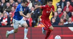 Luiz Díaz en el Liverpool