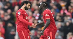 Salah y Mané.