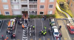 Una familia entera fue hallada sin vida dentro de su apartamento en San Cristóbal