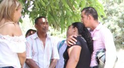 Se clavó un cuchillo