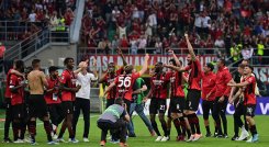 AC Milan cerca de ser campeón de la Serie A 2021-22.