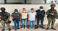 La Fiscalía les imputó los delitos de tráfico, fabricación o porte de estupefacientes; y concierto para delinquir con fines de narcotráfico