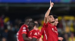 Luis Díaz extremo colombiano del Liverpool. AFP