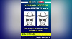 Recompensa por el asesino de Marcelo Pecci
