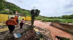 Tras fuertes lluvias el río Torbes presenta incremento de caudal 