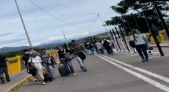 Instalación de túneles sobre el puente Simón Bolívar genera reacciones en Táchira 