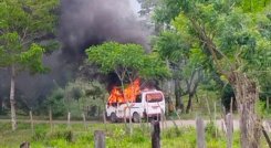 113 hechos violentos y 100 vehículos afectados en paro armado del Clan del Golfo.