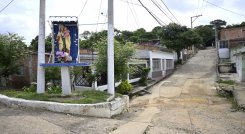 Preocupa la zona donde residen aproximadamente 50 familias, ya que el terreno no es habitable. / Foto: Jorge Gutiérrez/La Opinión