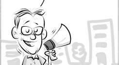 Caricatura @yeyonet