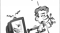 Caricatura @yeyonet