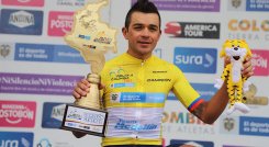 Fabio Duarte, campeón de la Vuelta a Colombia 2022. 