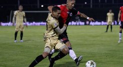 Héctor Solano, volante del Cúcuta Deportivo. 