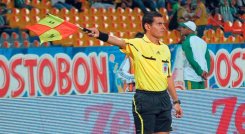 El juez Alexánder Guzmán, agredido en Bucaramanga.