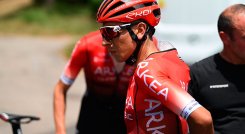 Nairo Quintana, Ruta de Occitania 2022. Foto tomada del Arkéa Samsic