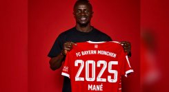 Sadio Mané, jugador del Bayern Múnich. 