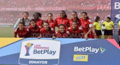 Las 'escarlatas' consiguen su segunda estrella en la Liga Femenina./Foto: Colprensa