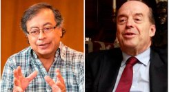 Gustavo Petro y Álvaro Leyva 