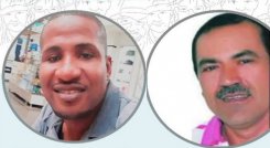 Hersain y Roberto, los dos líderes asesinados el domingo en Cauca./Foto: Colprensa