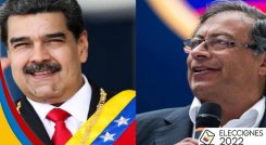 Maduro y Petro conversan para normalizar la frontera colombo-venezolana./Foto: internet