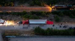 Hallan 46 migrantes muertos en un camión en Texas./Foto: internet