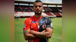César Carrillo, jugador del Cúcuta Deportivo. 