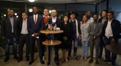 Los representantes de las curules de paz estaban a la espera de la sanción de la ley./Foto Colprensa