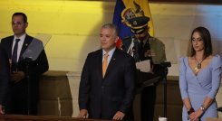 El presidente Iván Duque instaló el nuevo periodo legislativo./Foto Colprensa