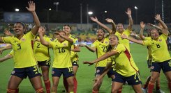 Selección Colombia femenina. / Foto AFP