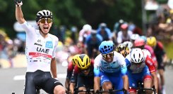 Tadej Pogacar, Tour de Francia 2022. AFP.