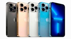 Este es el iPhone 13 Pro, el cual fue lanzado el año pasado. 