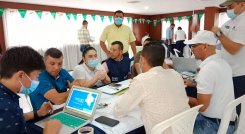 La directora de la Unidad para las Víctimas territorial Norte de Santander-Arauca, Johanna Gelvez Ascanio, participó en el proceso de empalme con el nuevo gobierno./Foto cortesía
