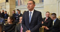 Wilmer Carrillo Mendoza se acaba de posesionar para un tercer periodo en la Cámara./Foto tomada de Facebook