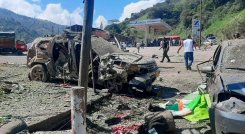 Dos muertos y tres heridos deja atentado a Policía en Cañasgordas./Foto: Colprensa