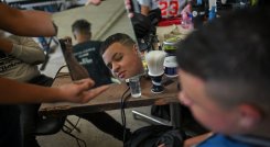 Una "batalla de barberos"
