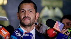 El ministro del Interior, Daniel Palacios, se refirió a los abucheos que recibió Duque./Foto: Colprensa