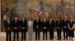 Duque se reunió con la delegación de Biden./Foto: Colprensa