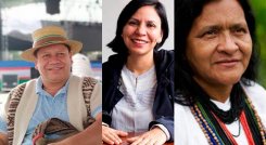 Tres indígenas llegan a altos cargos del Estado