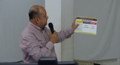 Vladimir Tovar, especialista en temas aduaneros en el Táchira. Foto: Anggy Polanco / La Opinión 