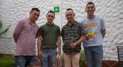 Cristian Arley Torres, Diego Andrés Sanguino, Jhon Daeyvid Murillo y Carlos Alfonso Villamizar, participarán en los sextos Juegos Deportivos Nacionales y Región América.