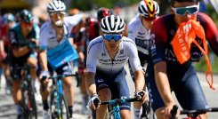 El ciclista colombiano Miguel Ángel López (Astana) cumple una aceptable presentación en la ronda española.