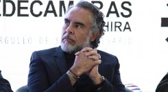 Armando Benedetti estuvo en el Acuerdo de la Frontera./Foto Jorge Gutiérrez-La Opinión