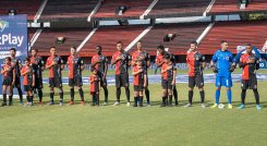 Cúcuta Deportivo vs. Llaneros, estadio General Santander. 