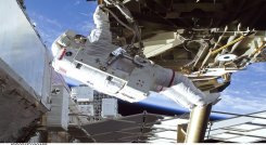 Caminata espacial. / Foto: Cortesía