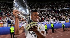 Casemiro, volante del Real Madrid.
