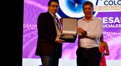 Leonardo Pachón, CEO de Guane Enterprises, recibió el reconocimiento como la Startup más innovadora del país según el Ranking de Innovación Empresarial 2022.